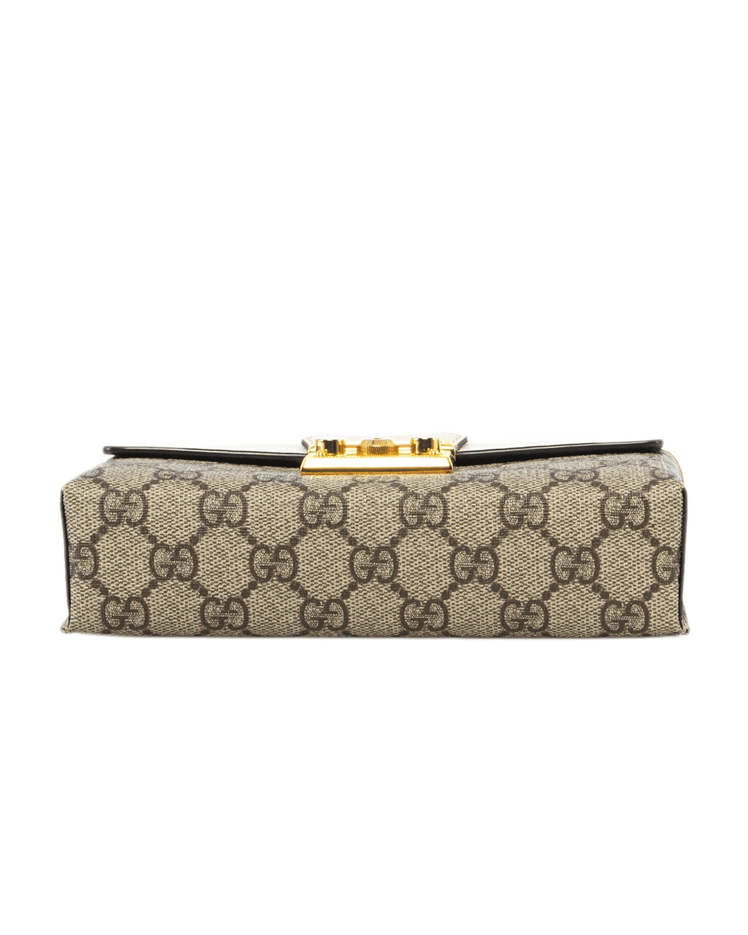 GUCCI PADLOCK MINI WHITE YELLOW GG MONOGRAM CANVAS GHW 652683 562600 2362