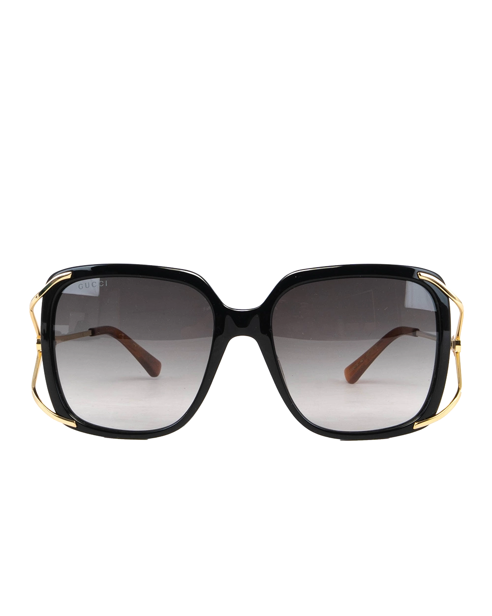 GUCCI SHADED SUNGLASSES BLACK GHW GG0647S 2225