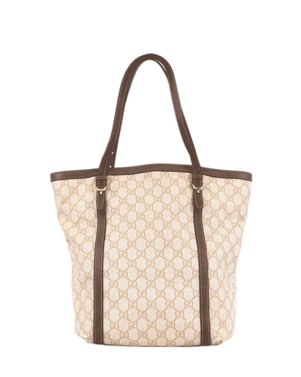 GUCCI SHOPPING BAG BEIGE GG SUPREME MONOGRAM CANVAS SHW 336777 204990 1458