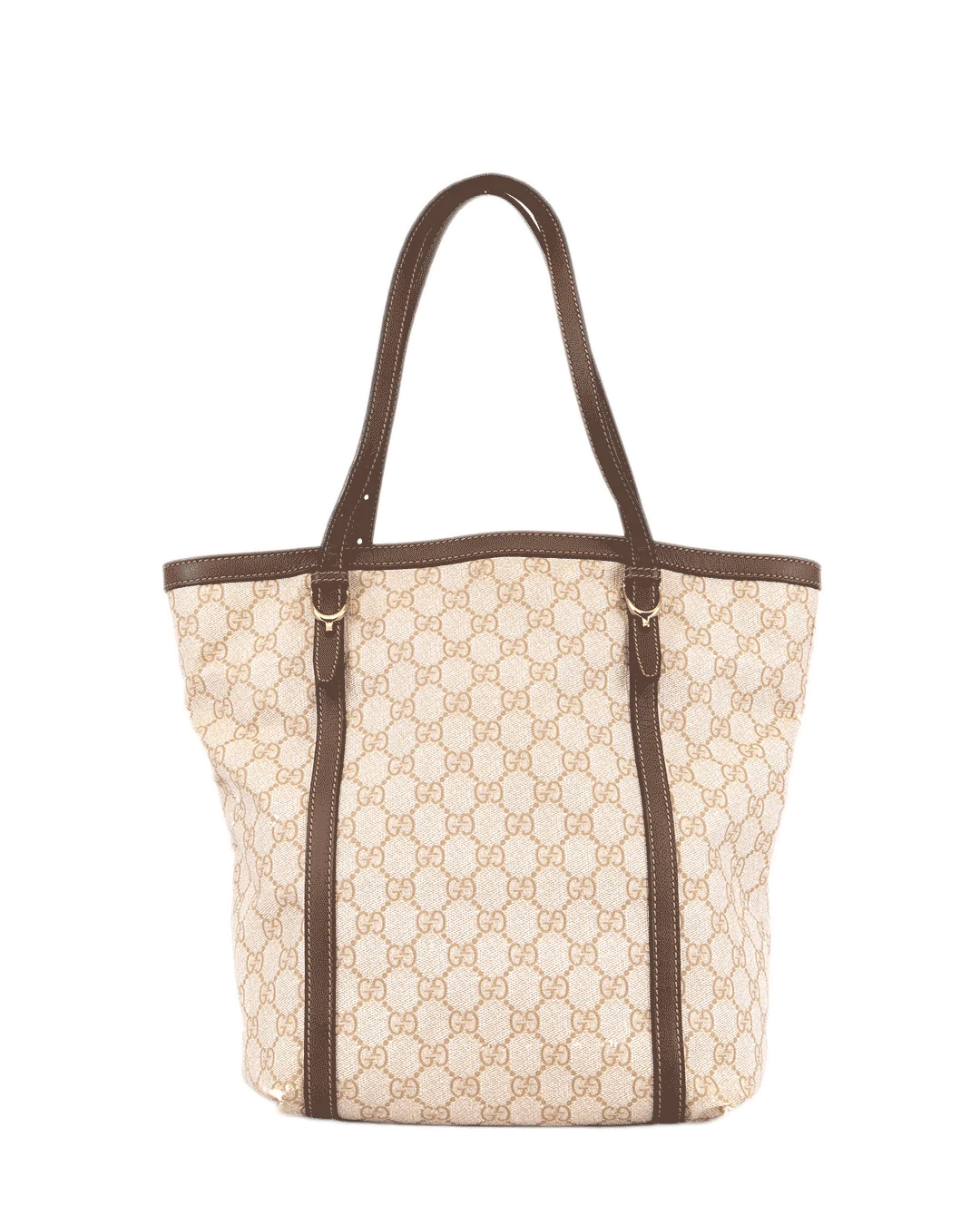 GUCCI SHOPPING BAG BEIGE GG SUPREME MONOGRAM CANVAS SHW 336777 204990 1458