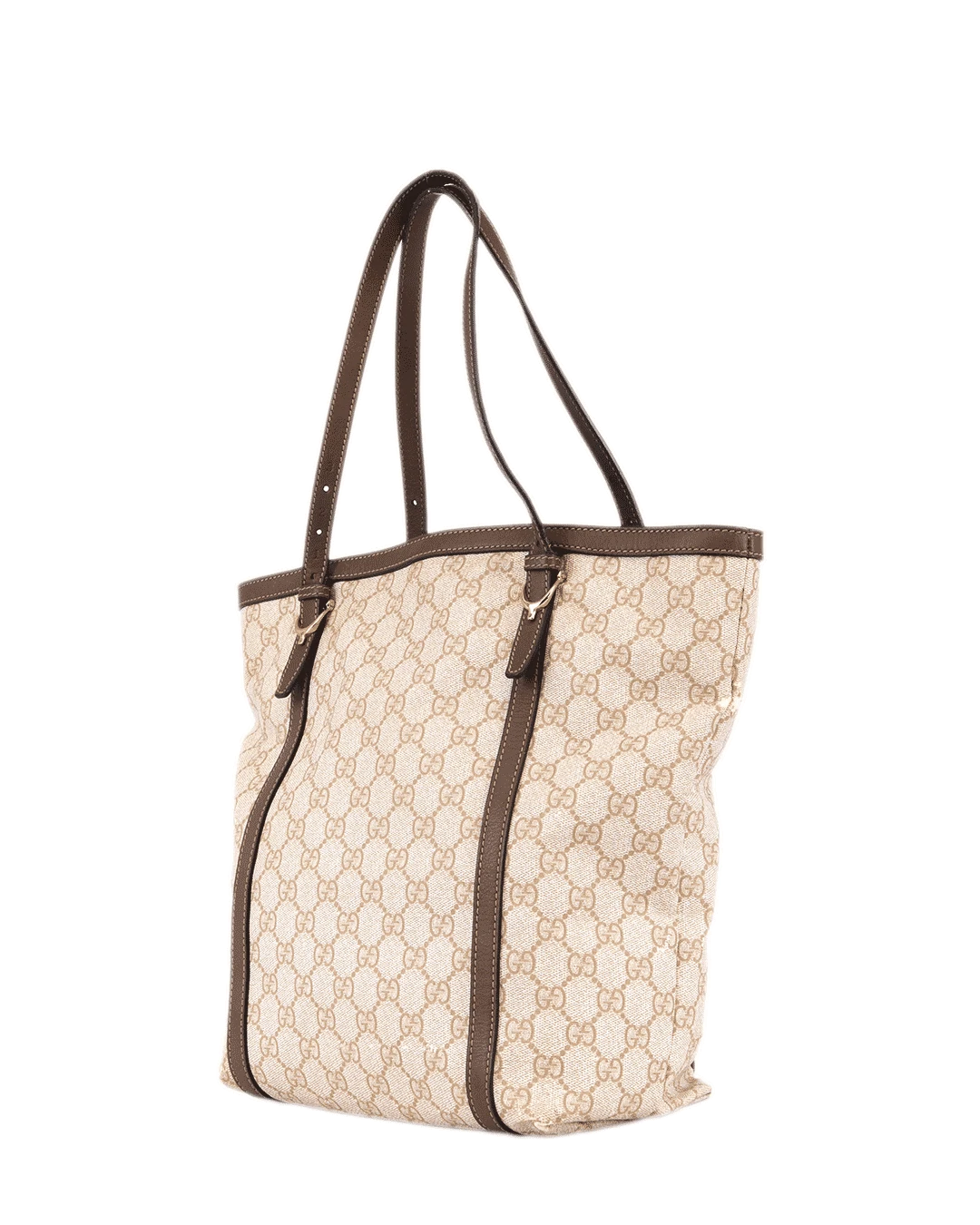 GUCCI SHOPPING BAG BEIGE GG SUPREME MONOGRAM CANVAS SHW 336777 204990 1459