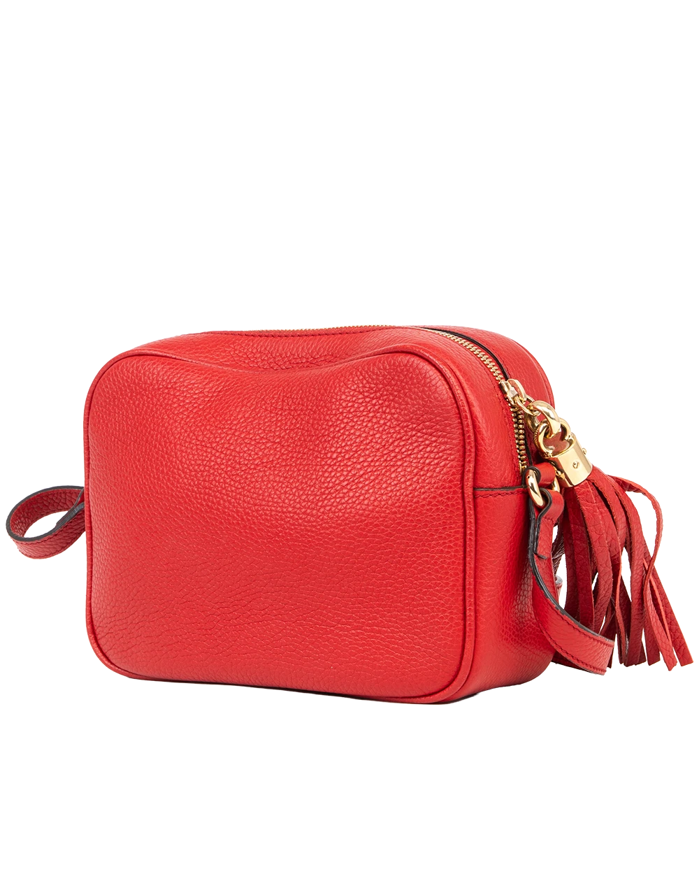GUCCI SOHO DISCO SMALL RED CALF GHW 308364 498879 0120