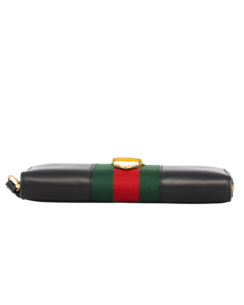 GUCCI SYLVIE LONG BLACK RED GREEN CALF GHW 3320