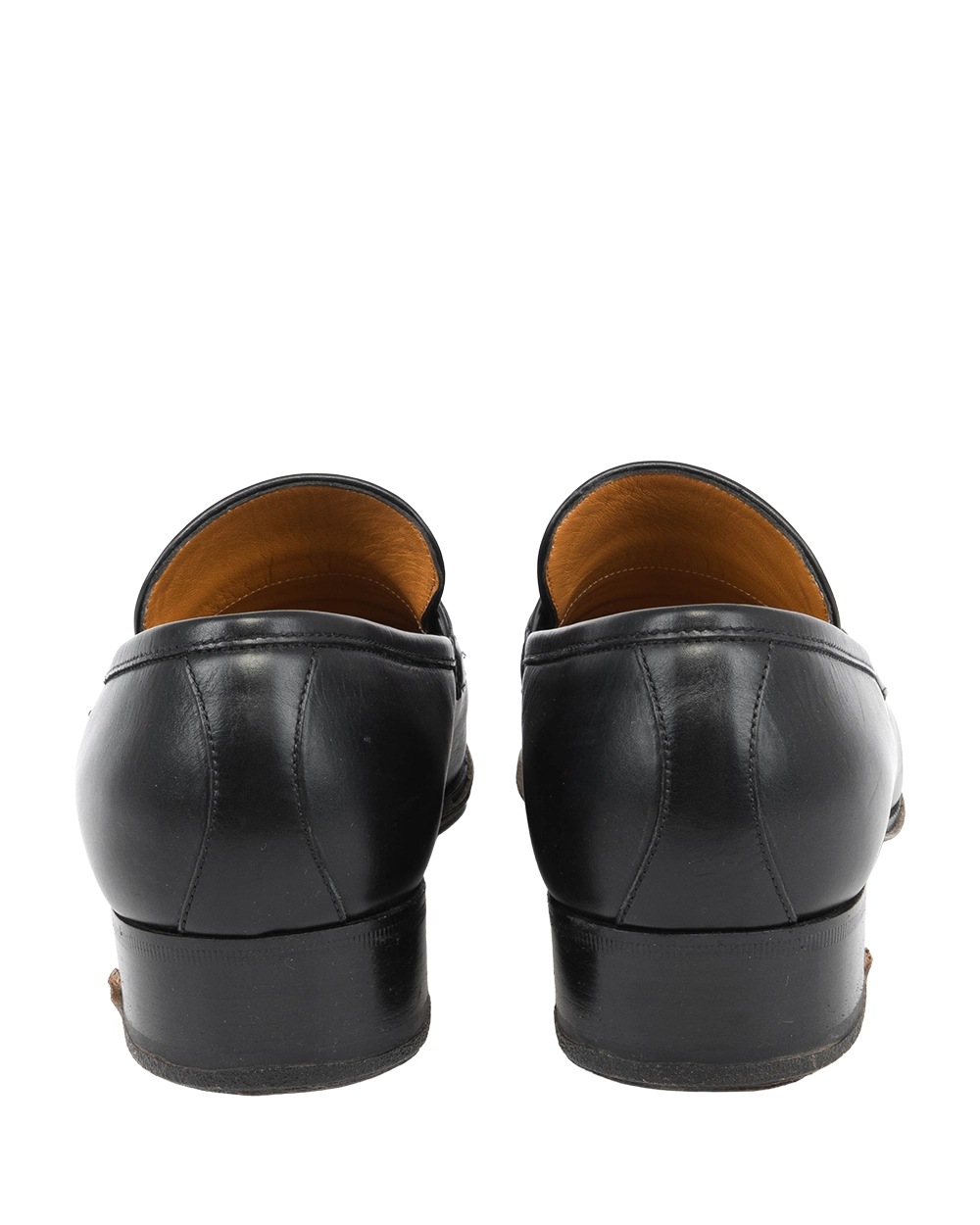 GUCCI TASSEL LOAFERS 9.5 BLACK RED GREEN CALF GHW 0368
