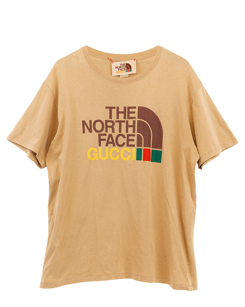GUCCI THE NORTH FACE L BROWN COTTON 72088