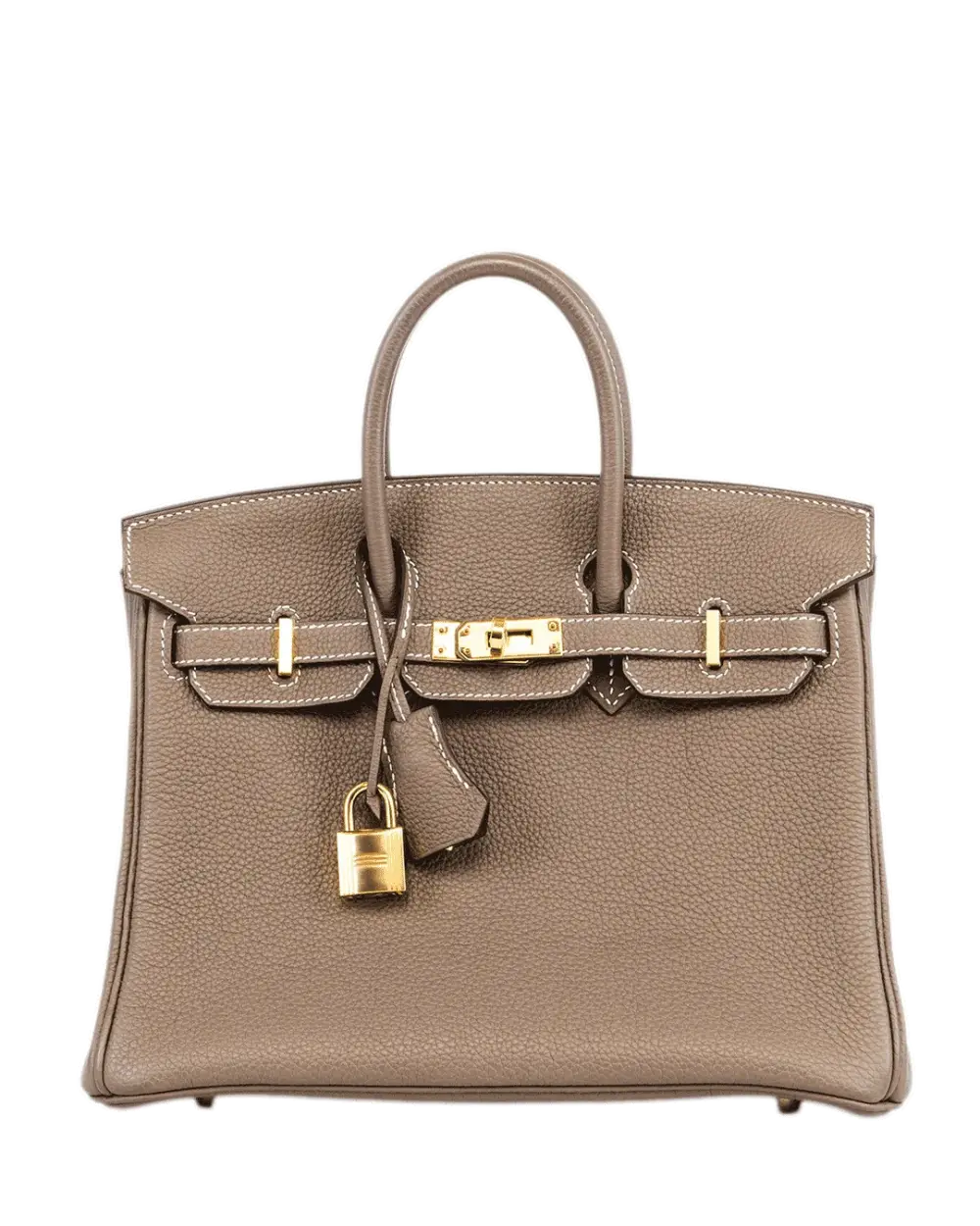 HERMES BIRKIN 25 ETOUPE TOGO GHW DPY661 TH 1392