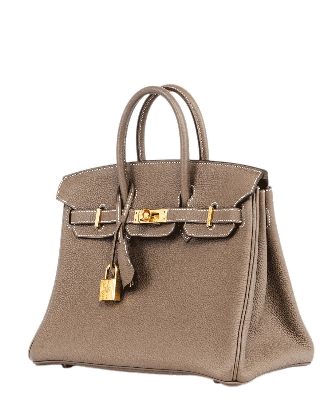 HERMES BIRKIN 25 ETOUPE TOGO GHW DPY661 TH 1393