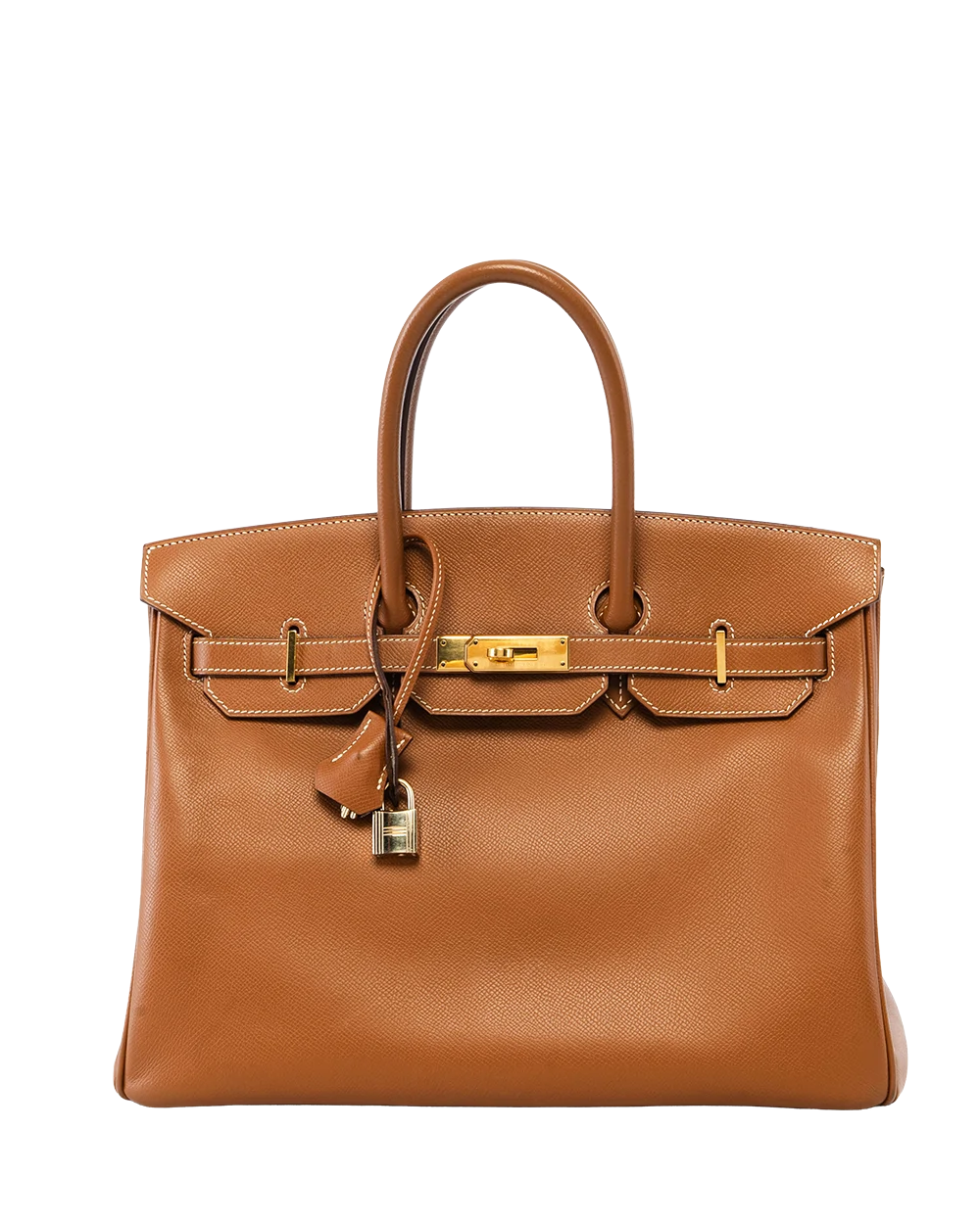 HERMES BIRKIN 35 GOLD EPSOM GHW STAMP J SQ 2100