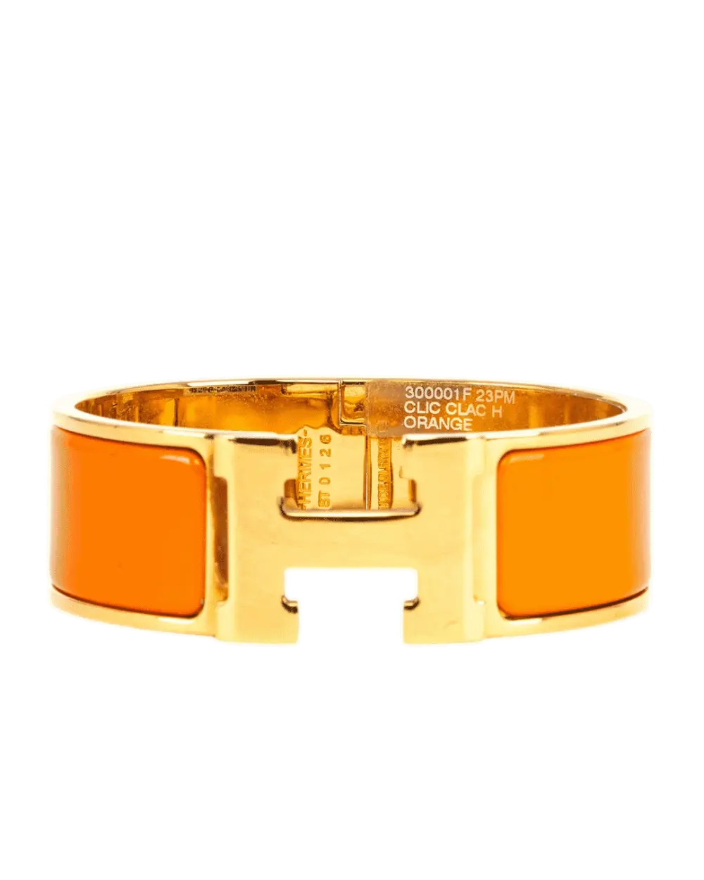 HERMES CLIC CLAC 2 CM PM ORANGE H GHW ST 01 26 21303
