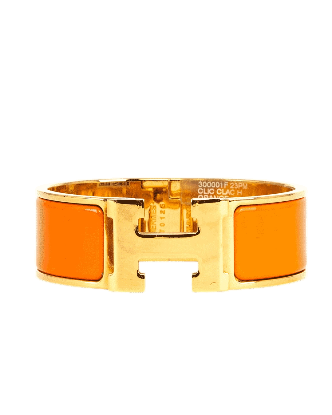 HERMES CLIC CLAC 2 CM PM ORANGE H GHW ST 01 26 21305