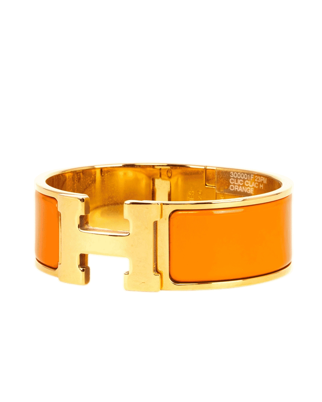 HERMES CLIC CLAC 2 CM PM ORANGE H GHW ST 01 26 21306