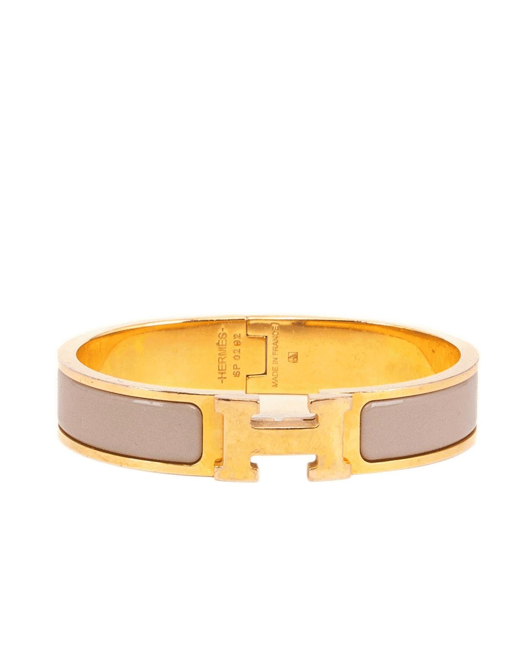 HERMES CLIC CLAC PM MARRON GHW SP 02 92 2774