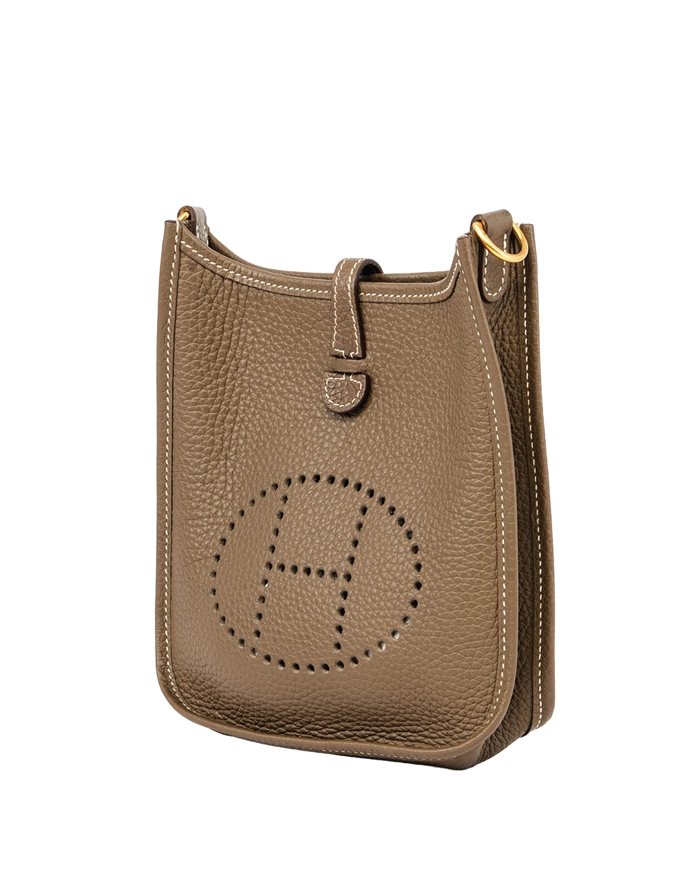 HERMES EVELYNE MINI ETOUPE CLEMENCE GHW U MN 009KD 1887
