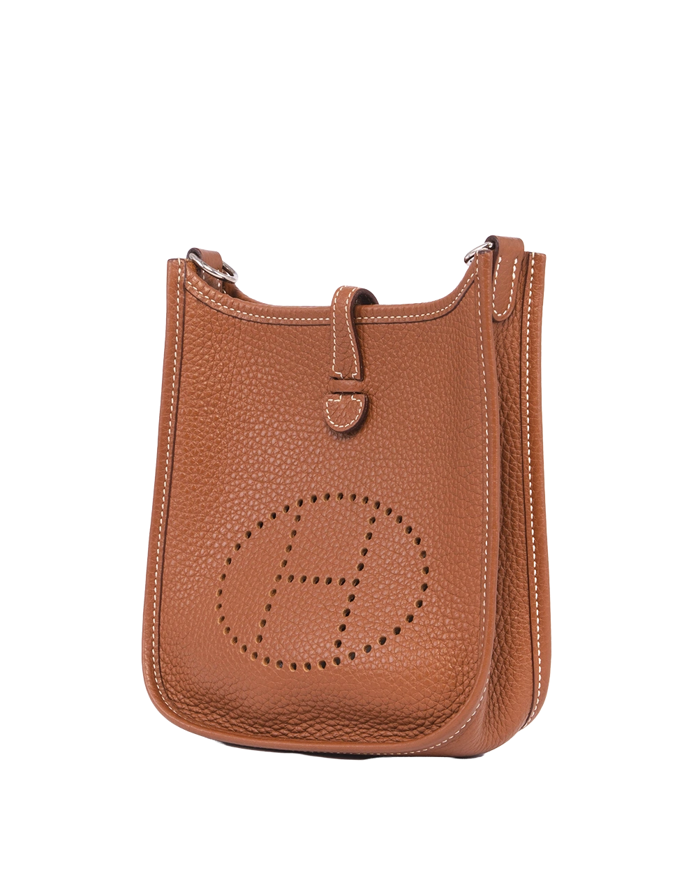 HERMES EVELYNE MINI GOLD TOGO SHW C BS 005 ZB 21230