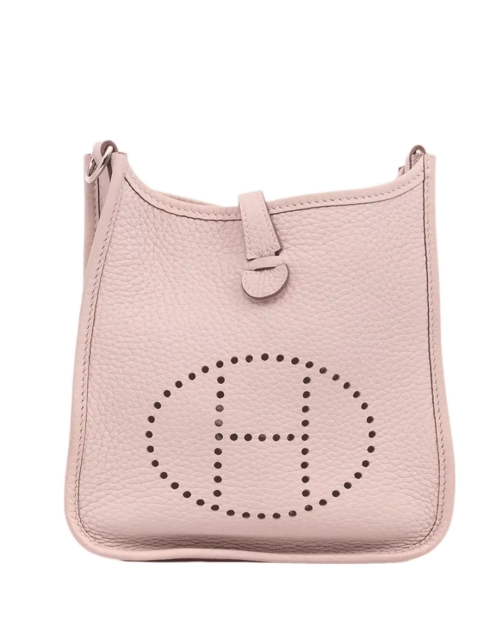 HERMES EVELYNE MINI PINK ROSE DARLING TOGO GHW W TS 003 3079