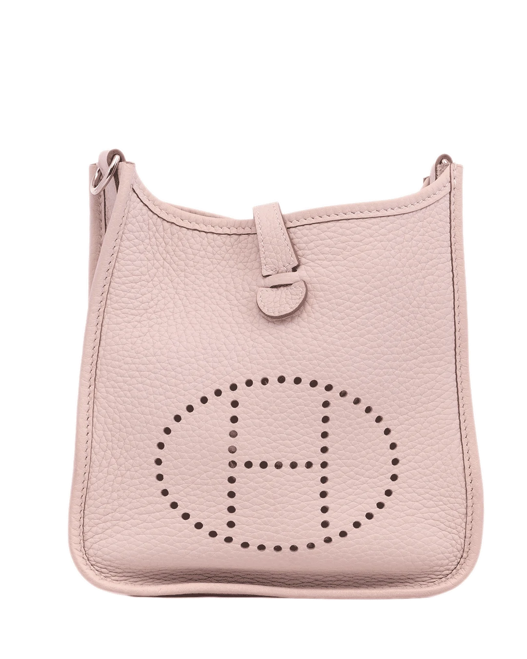 HERMES EVELYNE MINI PINK ROSE DARLING TOGO GHW W TS 003 3079