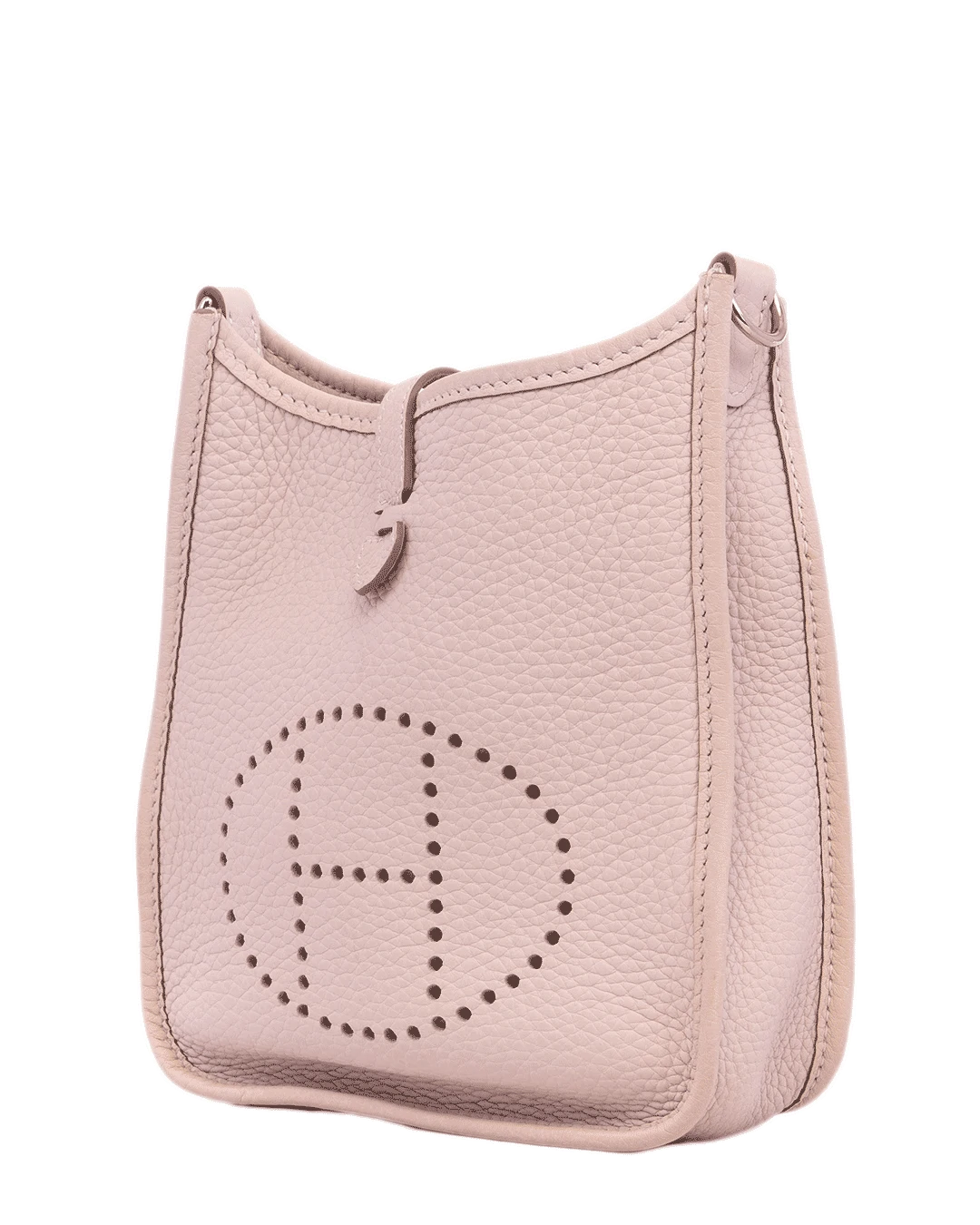 HERMES EVELYNE MINI PINK ROSE DARLING TOGO GHW W TS 003 3080