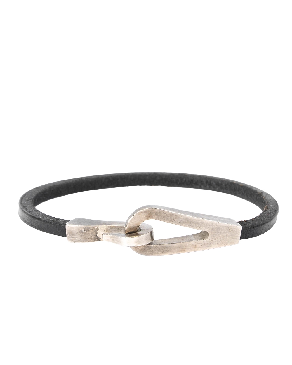 HERMES JUMBO BRACELET BLACK RSHW 1333