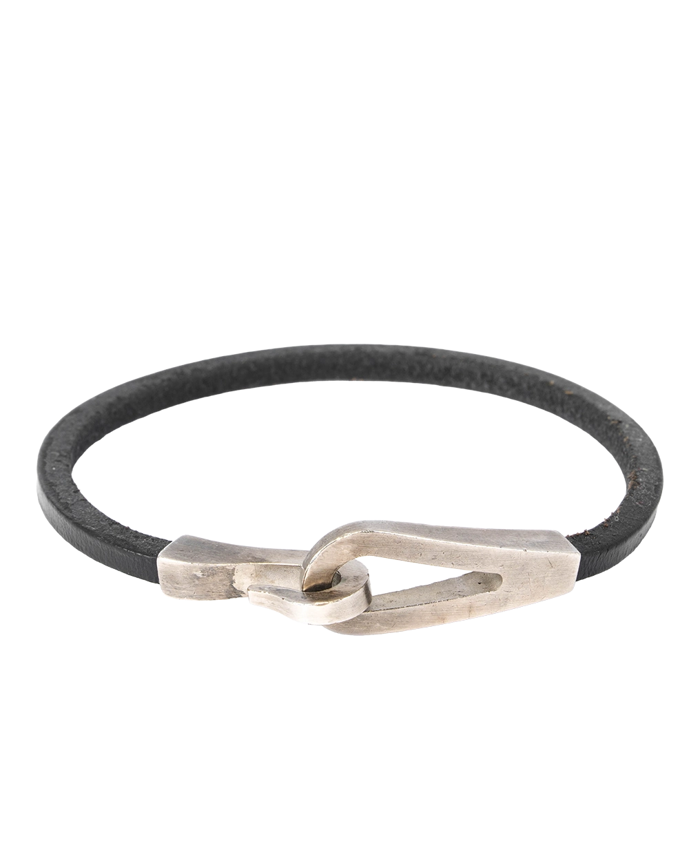 HERMES JUMBO BRACELET BLACK RSHW 1334