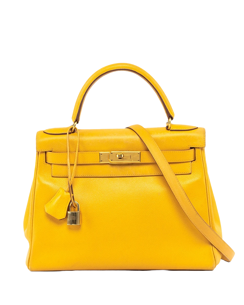 HERMES KELLY 25 JAUNE DE NAPLES EPSOM GHW 1902