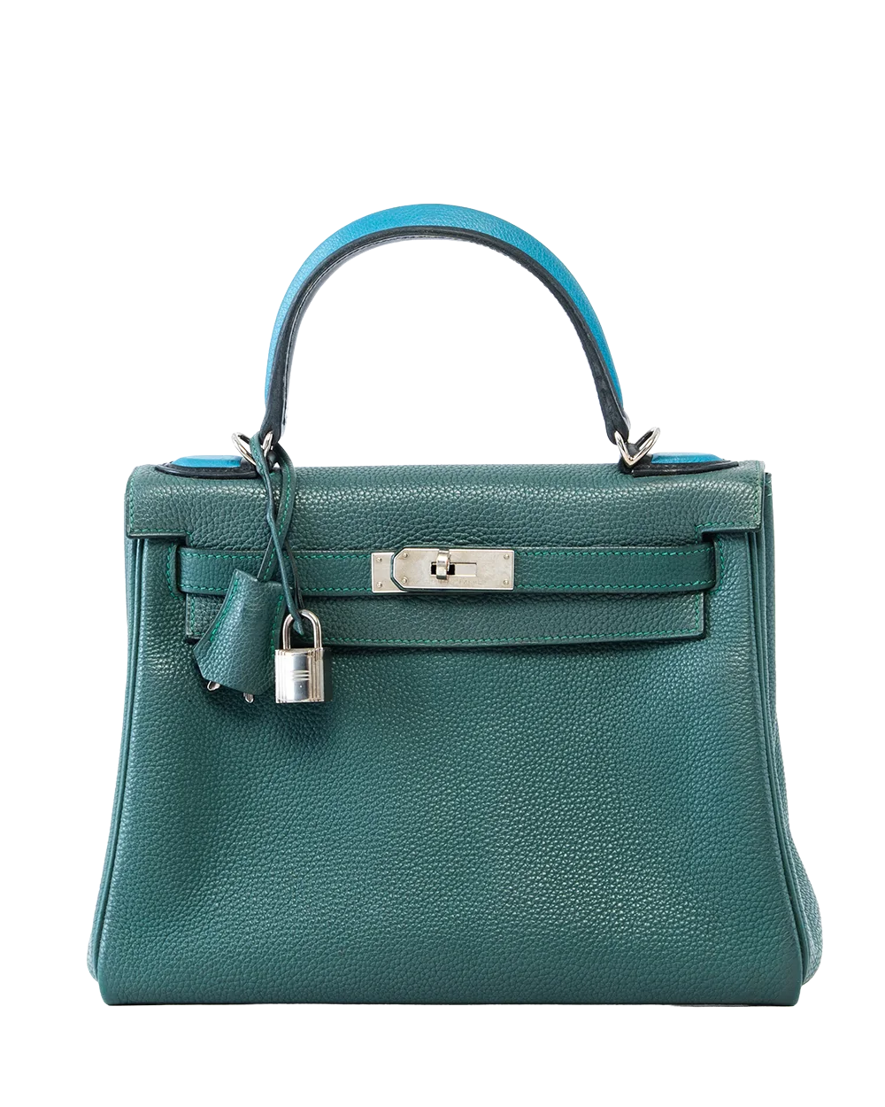 HERMES KELLY 25 VERT BOSPHORE TOGO SHW 2028