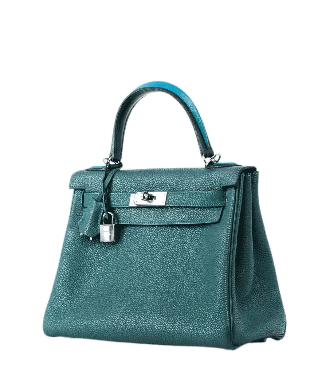 HERMES KELLY 25 VERT BOSPHORE TOGO SHW 2031
