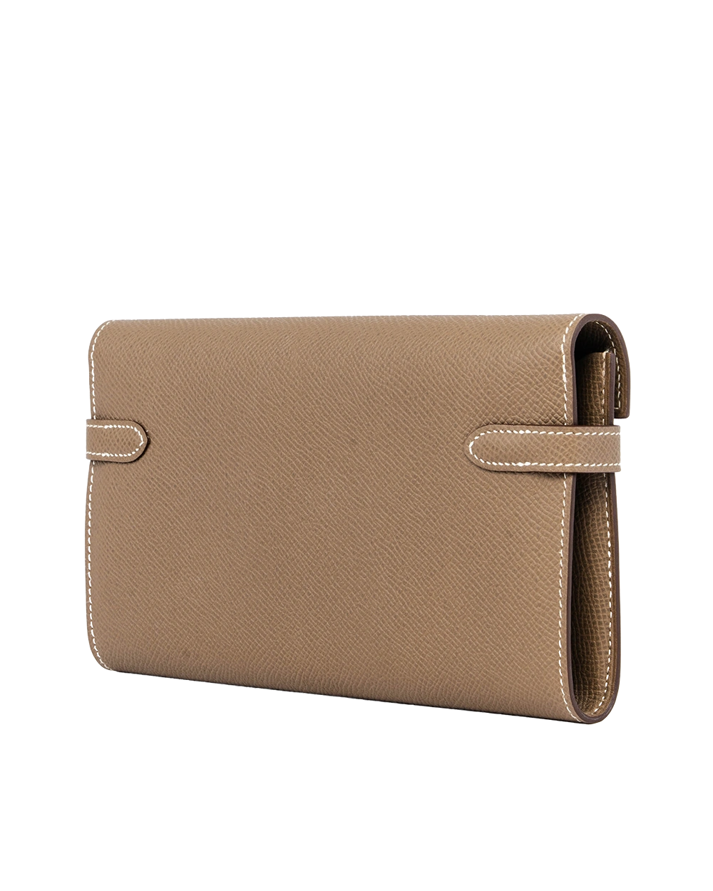 HERMES KELLY CLASSIQUE WALLET ETOUPE EPSOM SHW Y AI 002 TM 1984