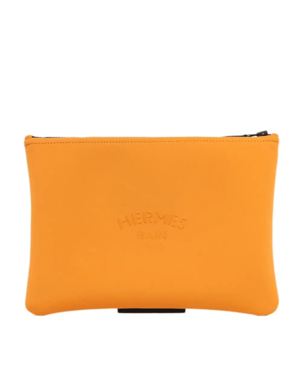 HERMES NEOBAIN MAILLON MARIN CAES MEDIUM CARAMEL EMBOSSED SOBLACK 0505