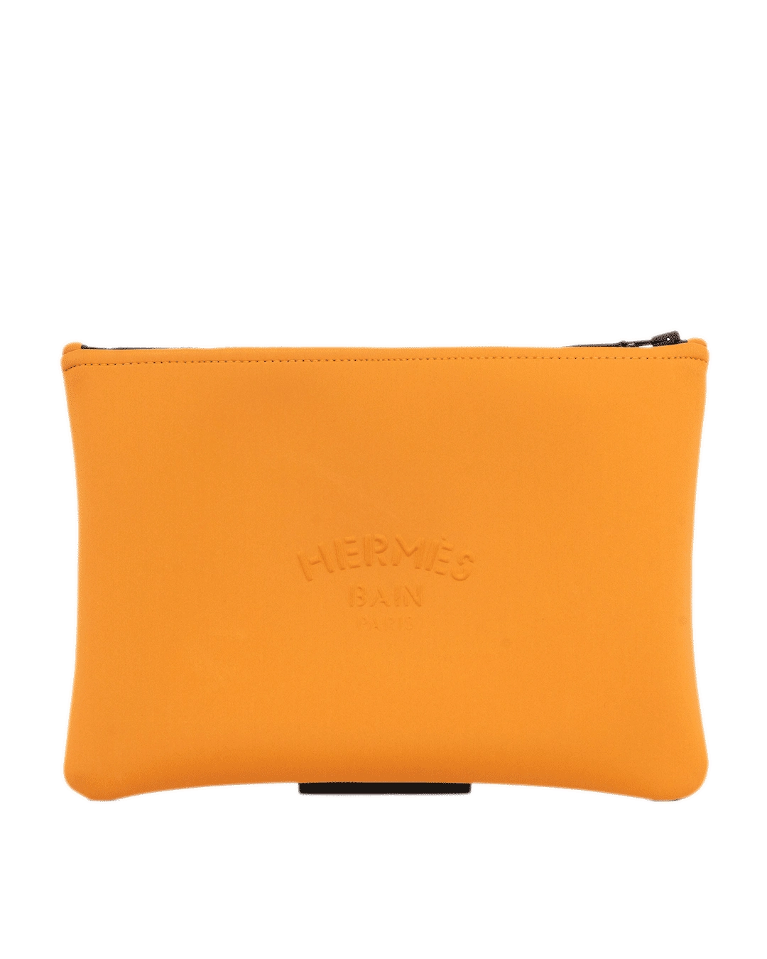 HERMES NEOBAIN MAILLON MARIN CAES MEDIUM CARAMEL EMBOSSED SOBLACK 0505