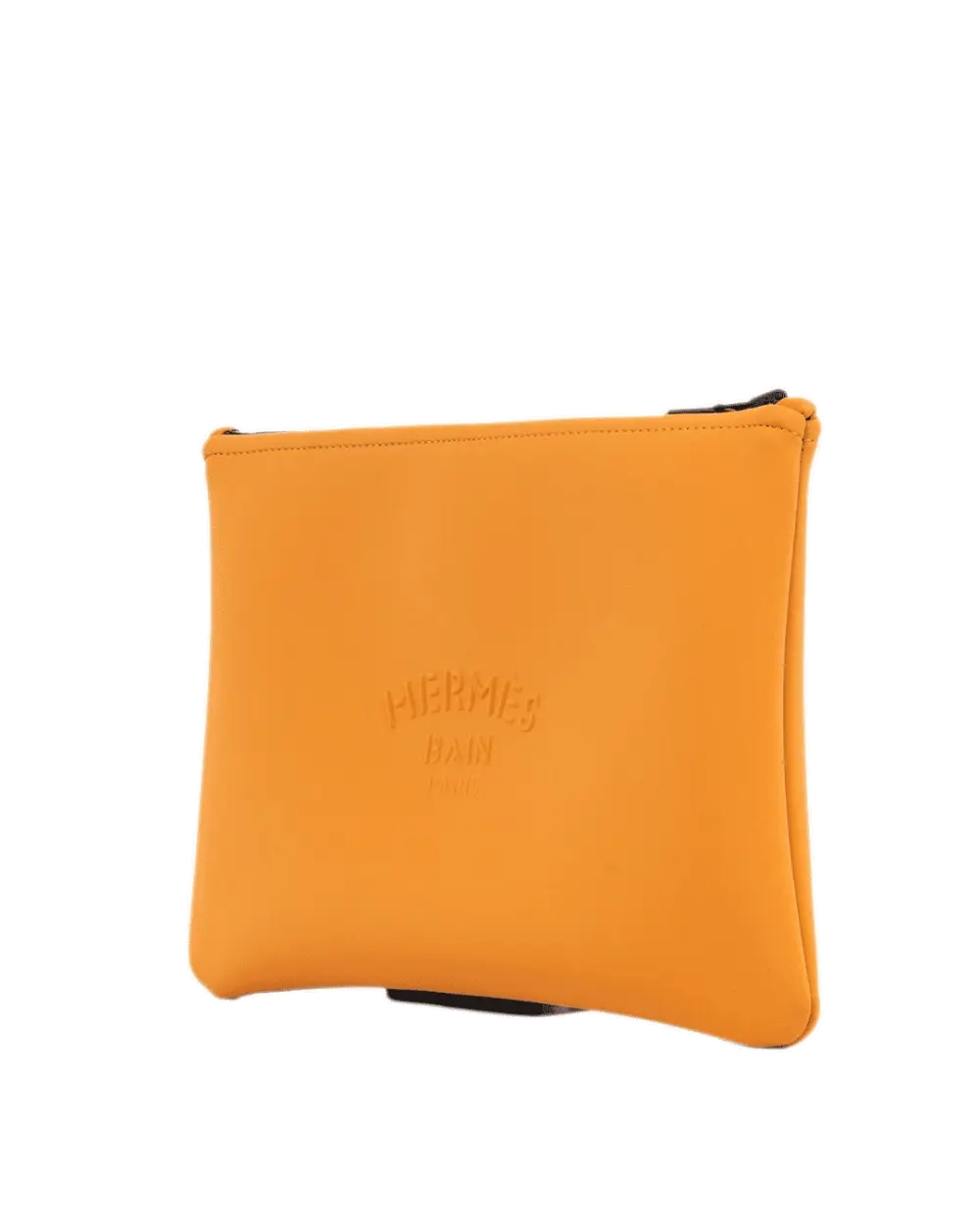 HERMES NEOBAIN MAILLON MARIN CAES MEDIUM CARAMEL EMBOSSED SOBLACK 0506