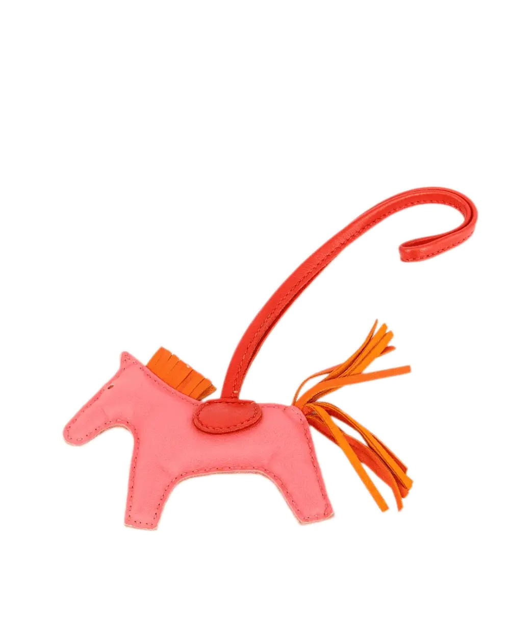 HERMES RODEO PEGASUS CHARM PM PINK LAMB 43475