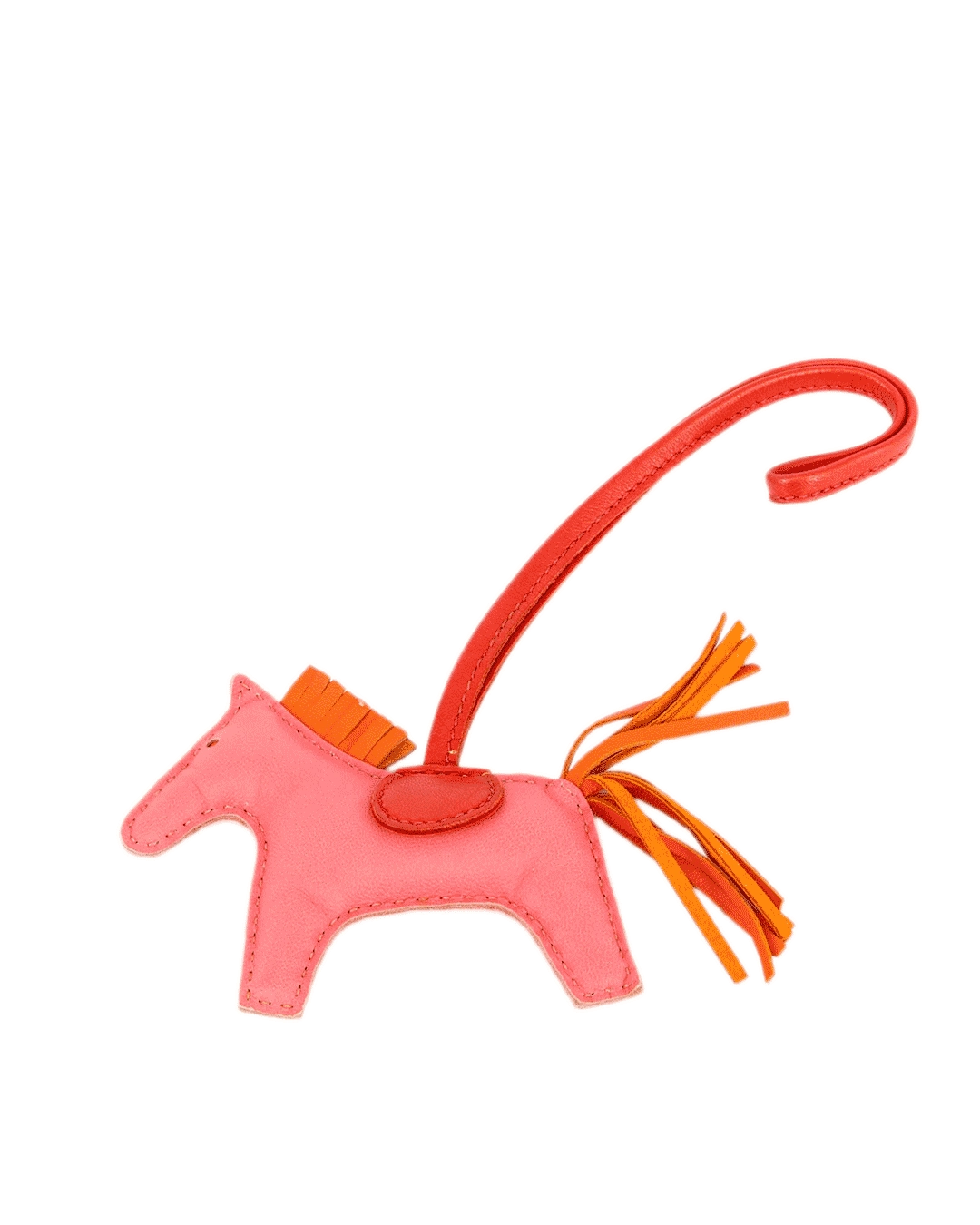 HERMES RODEO PEGASUS CHARM PM PINK LAMB 43475