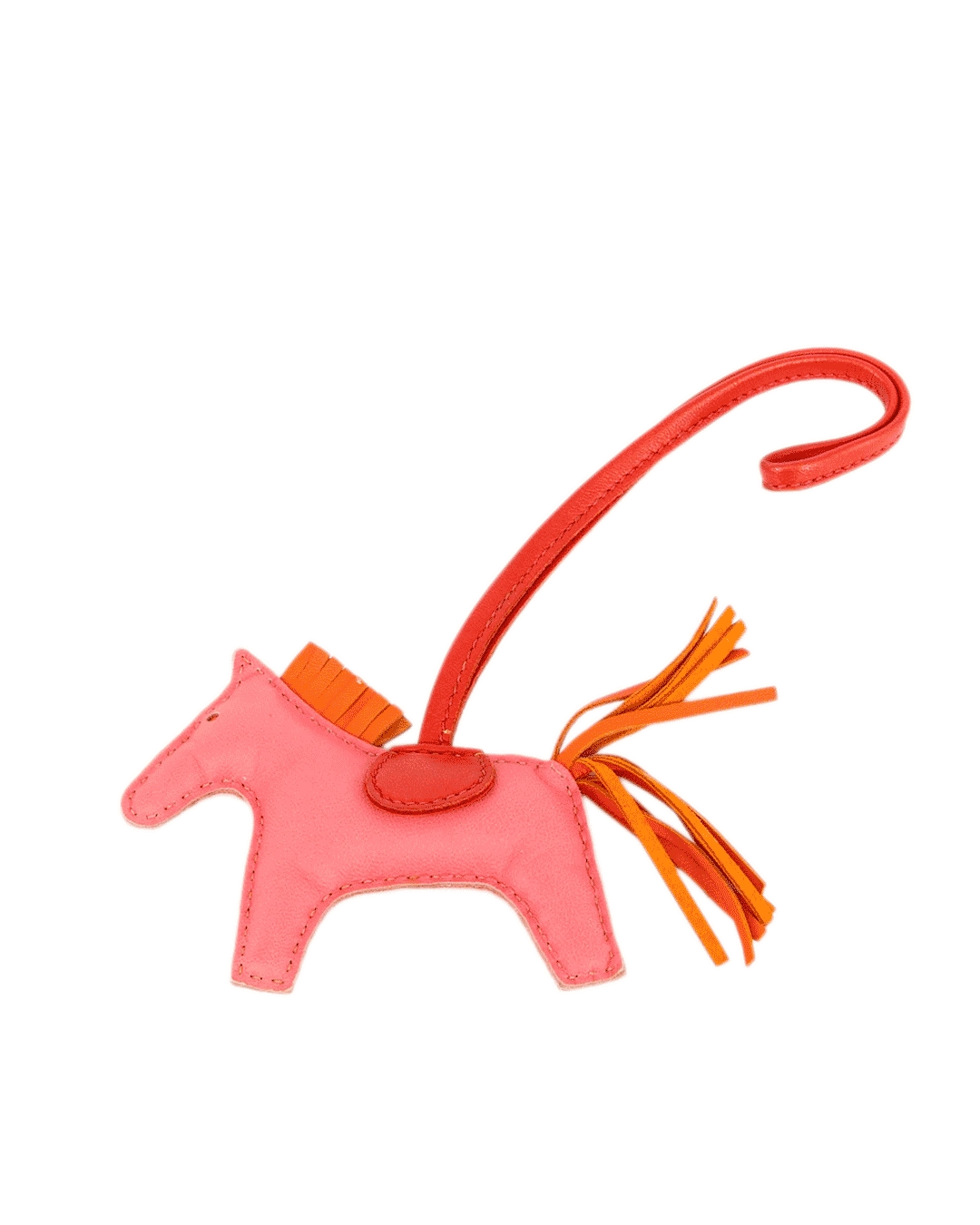 HERMES RODEO PEGASUS CHARM PM PINK LAMB 43476