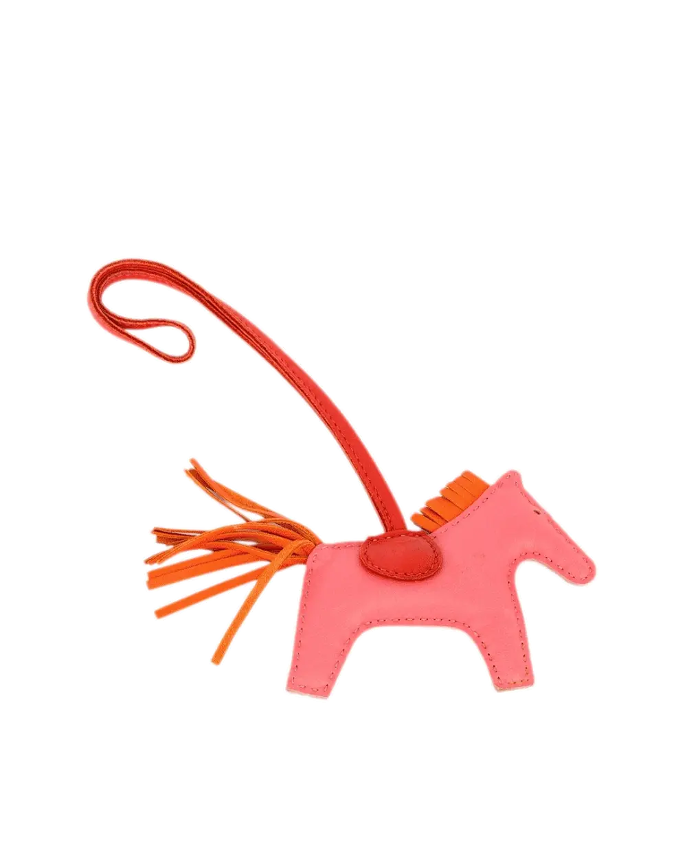HERMES RODEO PEGASUS CHARM PM PINK LAMB 43480