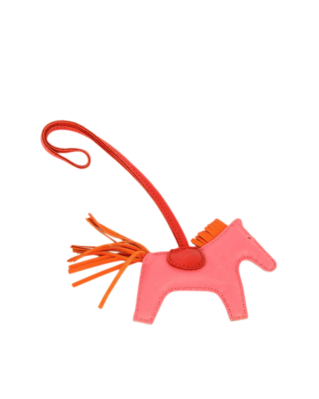 HERMES RODEO PEGASUS CHARM PM PINK LAMB 43480