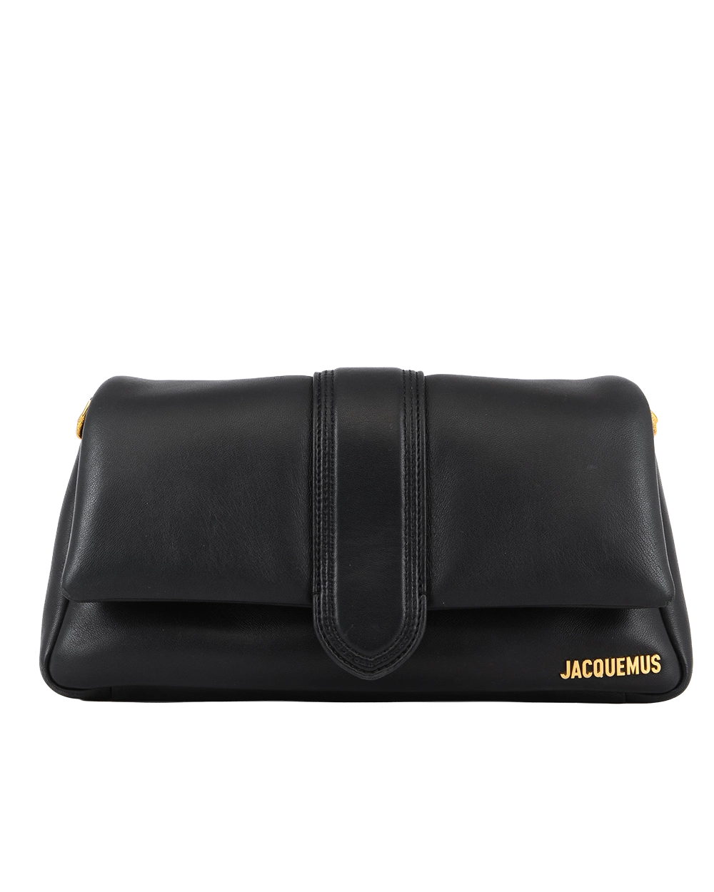JACQUEMUS LE BAMBINO MEDIUM BLACK CALF GHW 1362