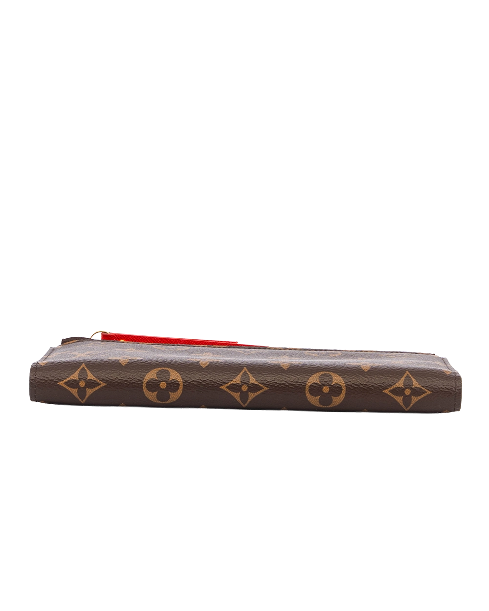 LV ADELE WALLET LONG BROWN MONOGRAM CANVAS GHW SF4108 0575