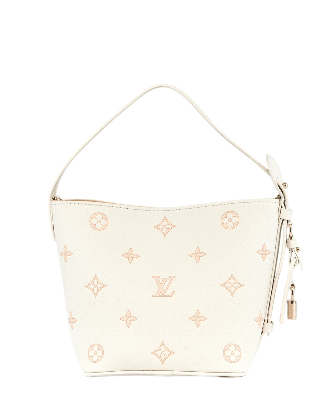 LV ALL IN BB WHITE BICOLOR MONOGRAM EMPREINTE GHW MICROCHIP 2052