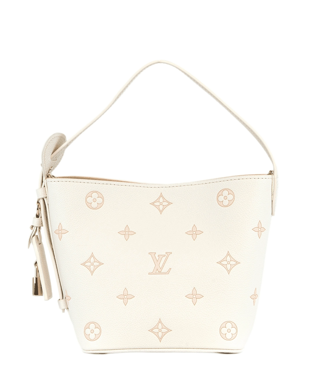 LV ALL IN BB WHITE BICOLOR MONOGRAM EMPREINTE GHW MICROCHIP 2056