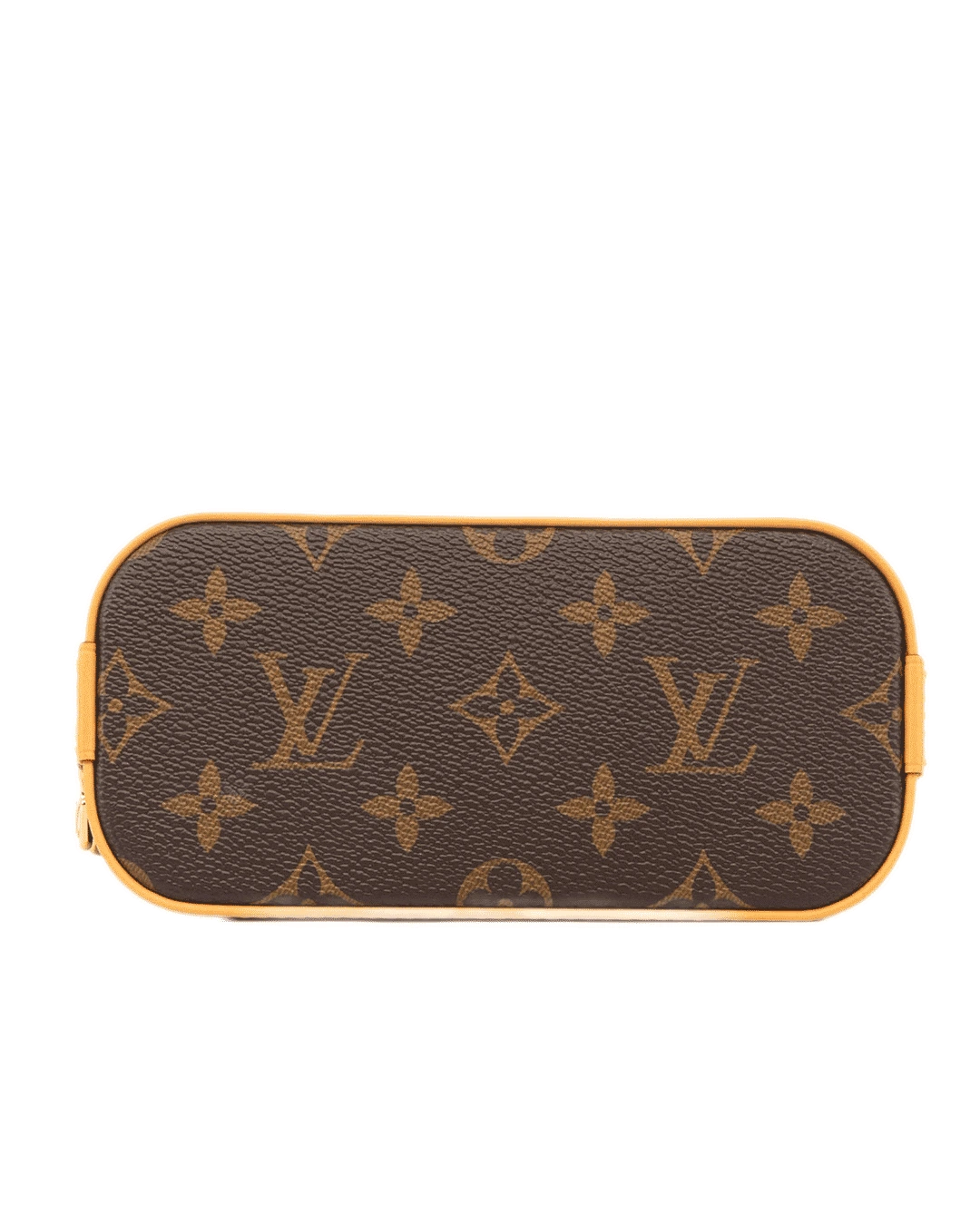 LV ALMA NANO BROWN MONOGRAM CANVAS GHW MICROCHIP 4866