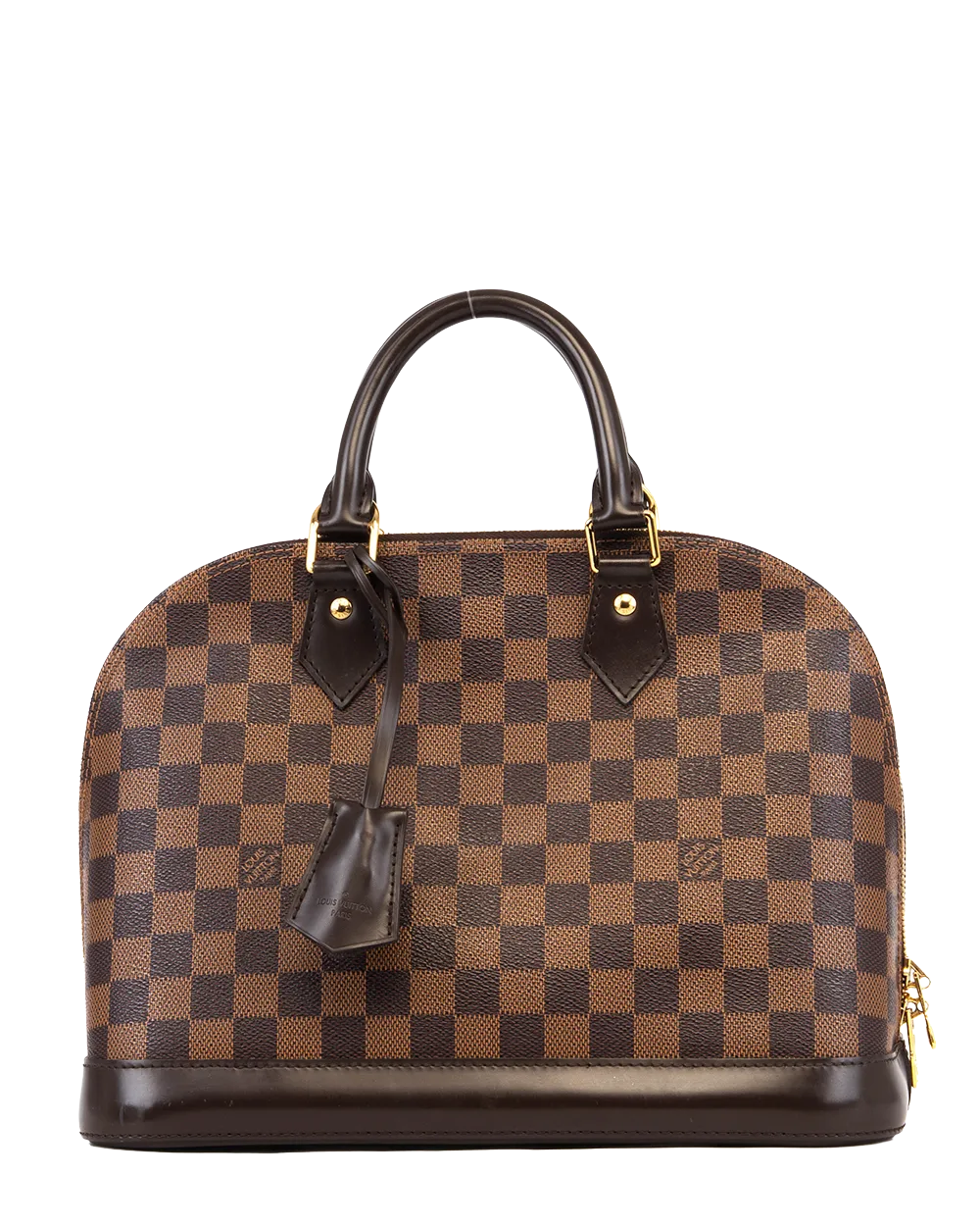 LV ALMA PM BROWN DAMIER CANVAS GHW FL3100 1981