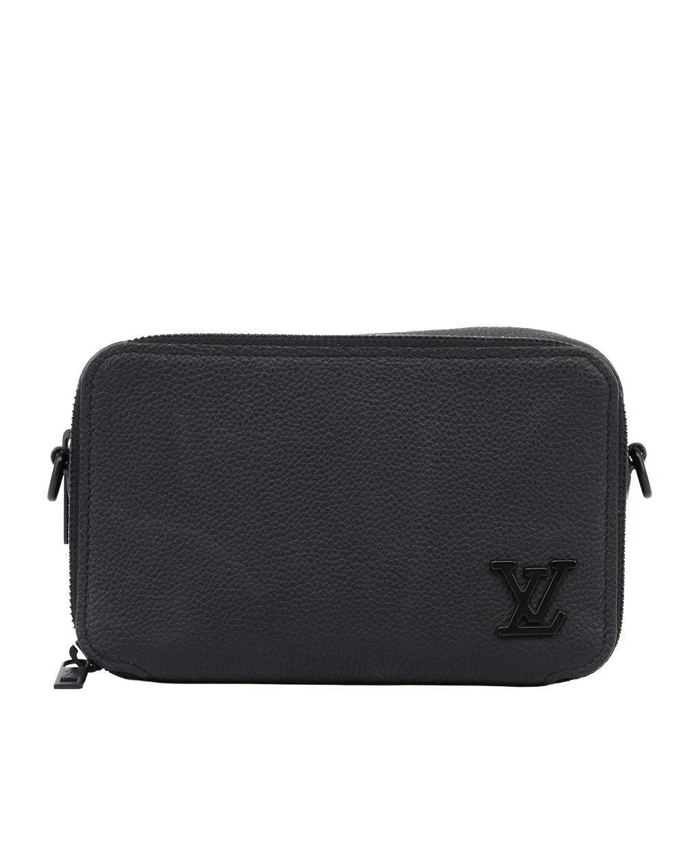 LV ALPHA WEARABLE WALLET BLACK CALF BHW MICROCHIP 1167