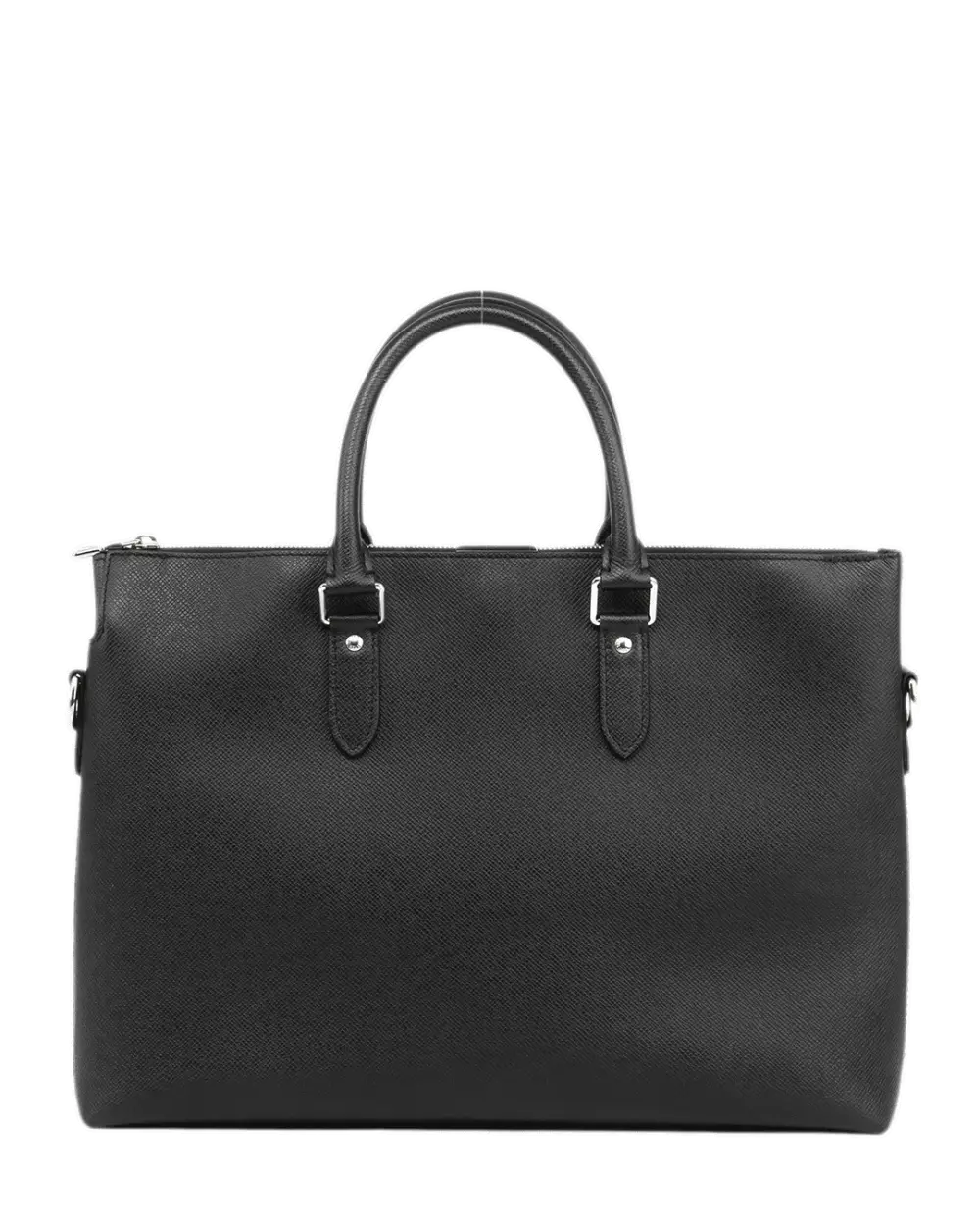 LV ANTON SOLF BRIEFCASE BLACK TAIGA SHW MICROCHIP 0517