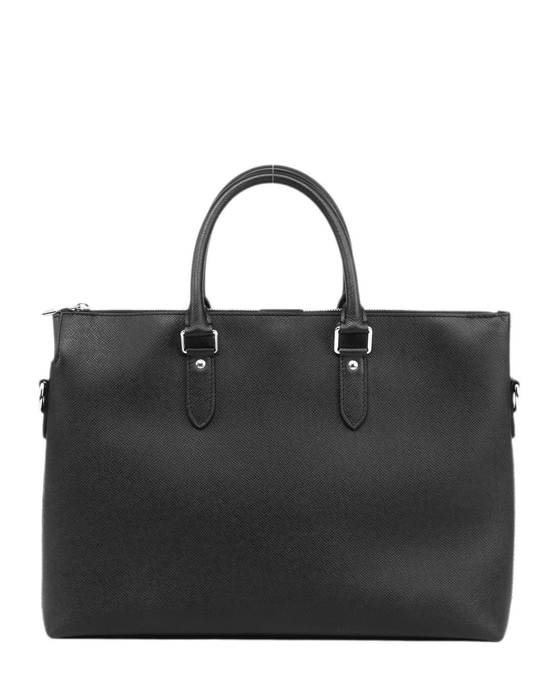 LV ANTON SOLF BRIEFCASE BLACK TAIGA SHW MICROCHIP 0517