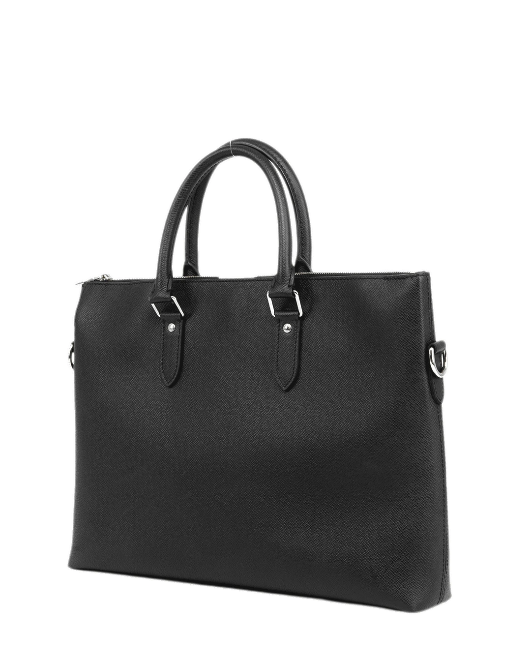 LV ANTON SOLF BRIEFCASE BLACK TAIGA SHW MICROCHIP 0518