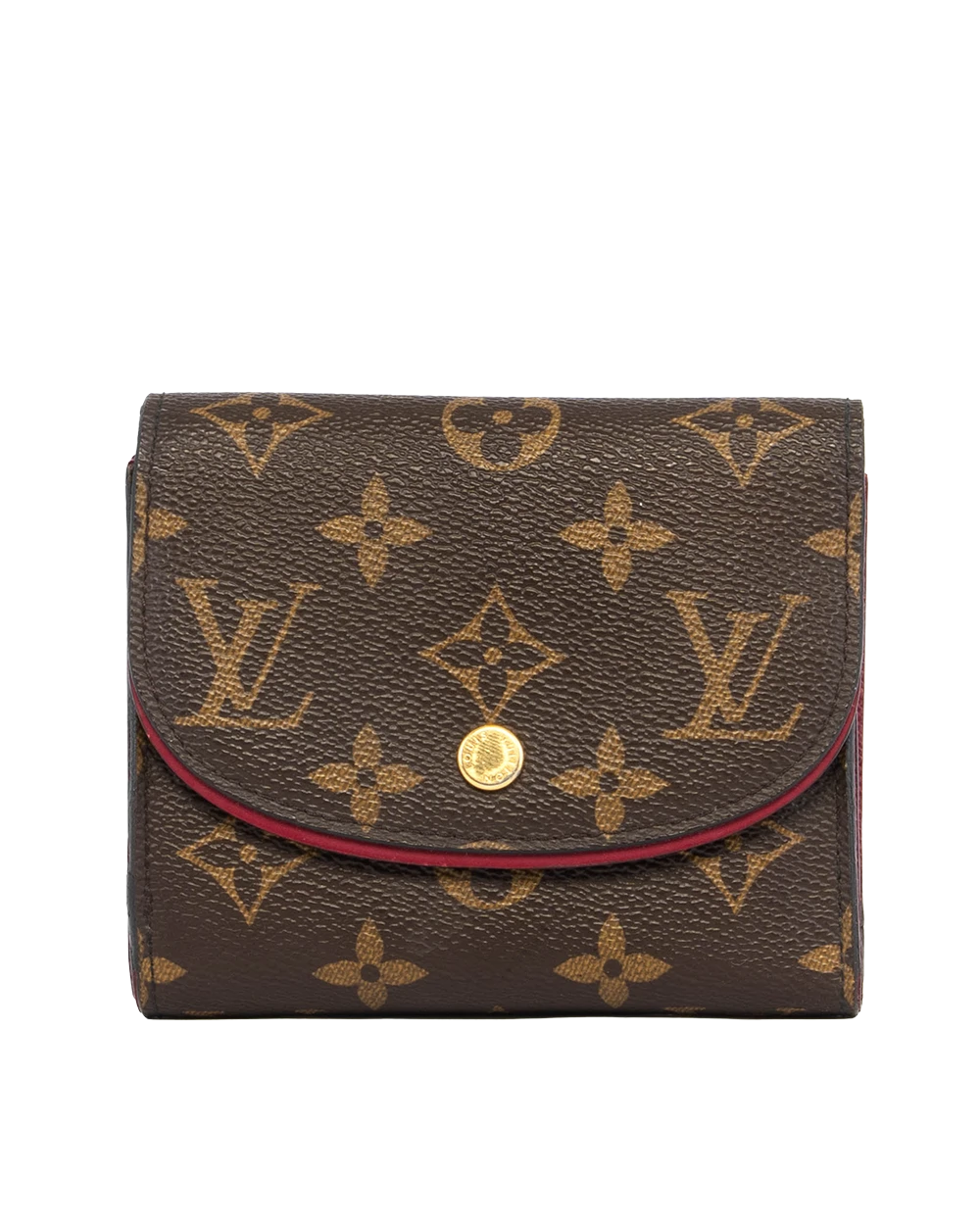 LV ARIANE WALLET SHORT BROWN MONOGRAM CANVAS GHW CA4107 2204