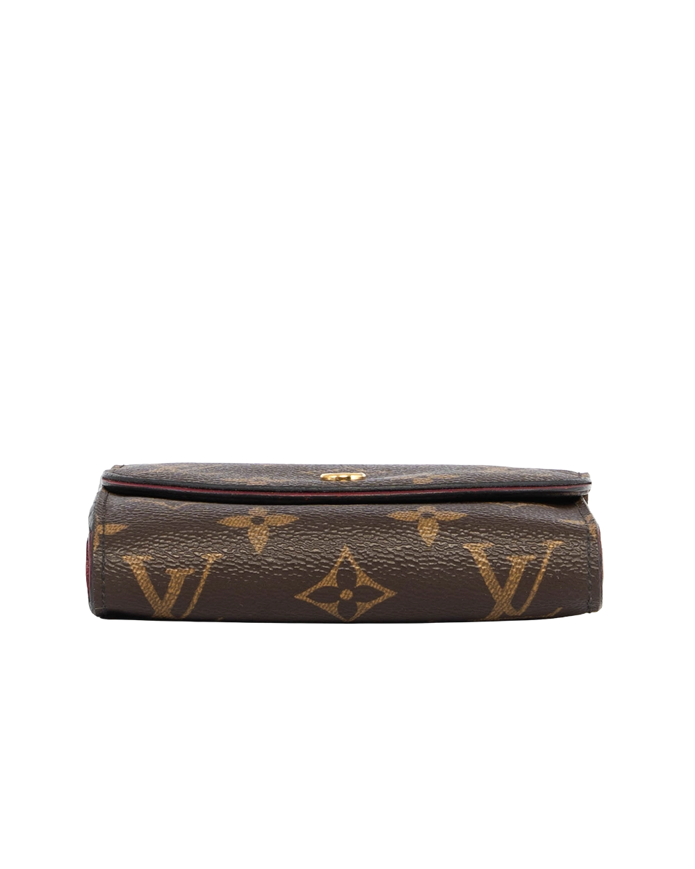 LV ARIANE WALLET SHORT BROWN MONOGRAM CANVAS GHW CA4107 2208