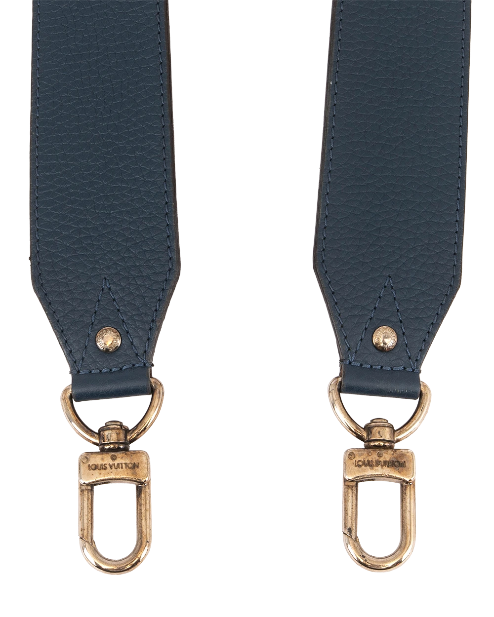 LV BAG STRAP NAVY CALF SHW 1091