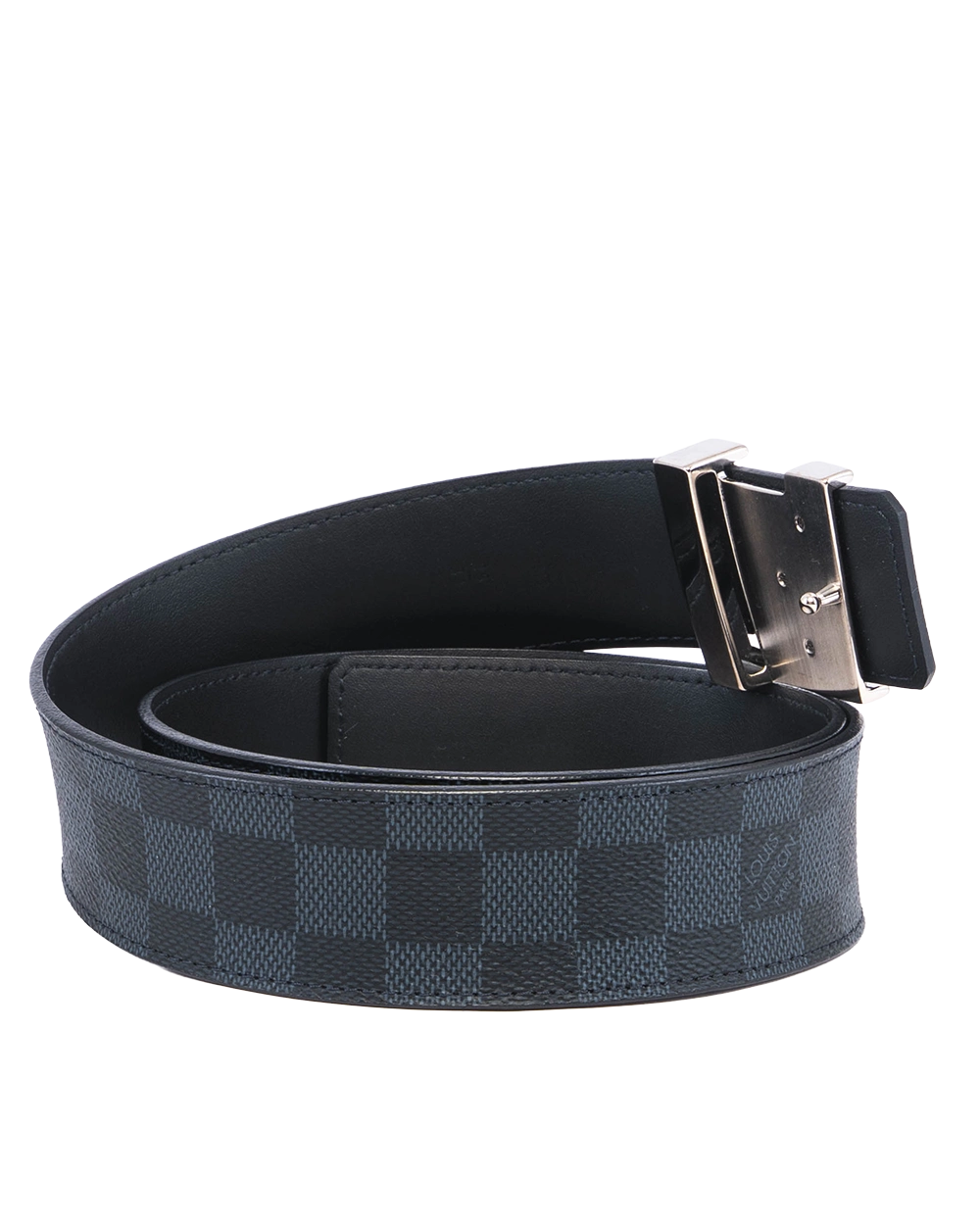 LV BELT 4 CM 85 GRAPHITE DAMIER CANVAS SHW AC2137 05574