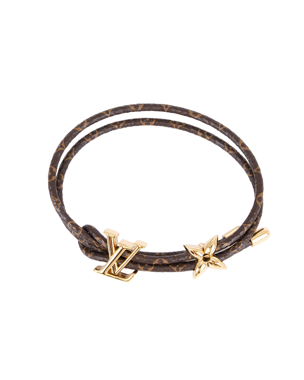 LV BLOOM BRACELET BROWN MONOGRAM GHW BC4253 1802